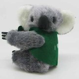 Koala Cling With Jacket, 9cm